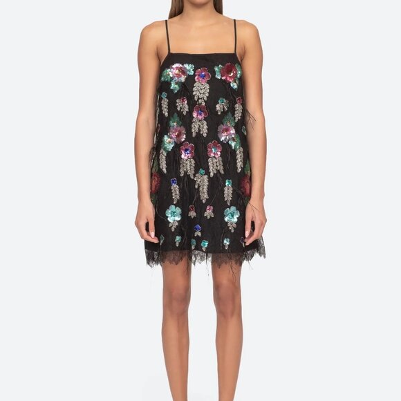 SEA ''BETHANY'' SLIP DRESS (perfect for festive season!) - Picture 1 of 11